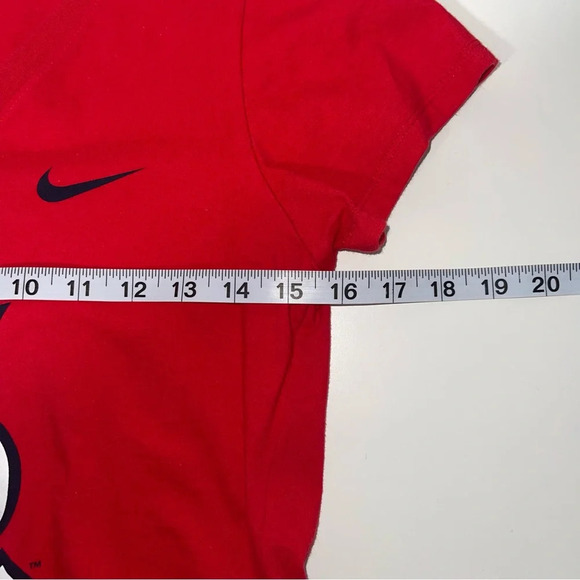 St. Louis Cardinals Tee Nike MLB Baseball Red Slim Fit V-neck Medium Women’s - Picture 6 of 9
